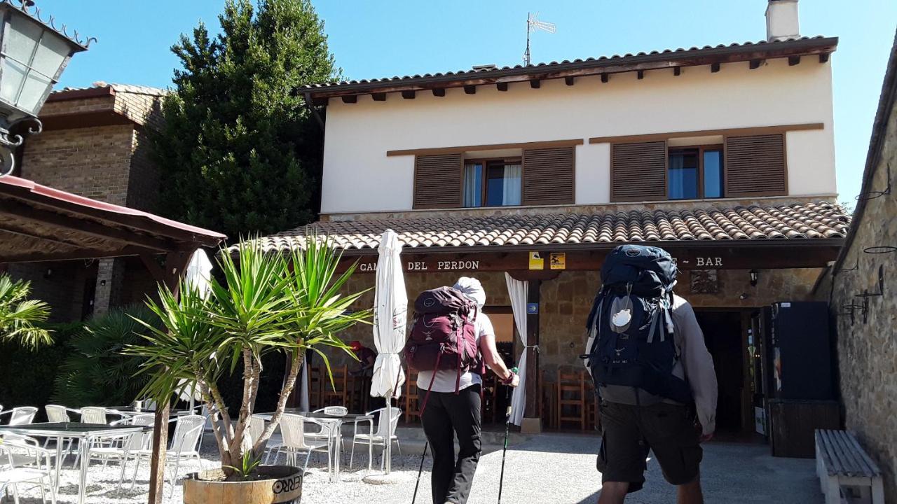Hostal Camino Del Perdon Uterga Dış mekan fotoğraf